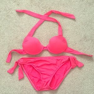 Target Pink Bikini 👙 padded top